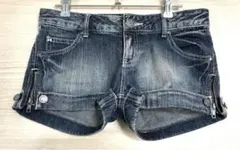 COLZA コルザ デニムショートパンツ ローライズ y2k 平成 ギャル