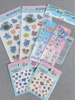 値下げ中！エンジェルブルー　デイジーラバーズ　シール６点セット