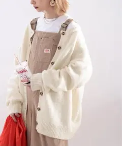 classicalelf もちもち癒され。前後2wayゆったりニットカーディガン
