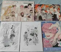 特典 5点 多聞くん今どっち 15巻 アニメイト リーフレット ボイス カード