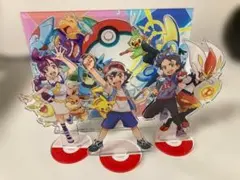 ポケモン ガリガリ君 アクリルスタンド ダンデ&リザードン 当選品 限定
