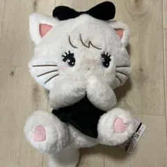 mikko characters ブラックリボン　BIGぬいぐるみ　ムース