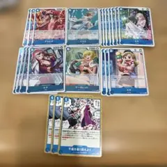 ワンピースカード EB03 青カード 22枚セット