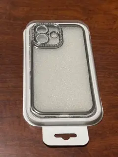 iPhone用ストーン付きクリアケース