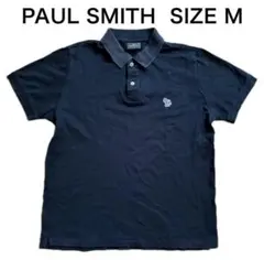 PAUL SMITH ポール スミス ポロシャツ ゼブラ ブラック サイズM