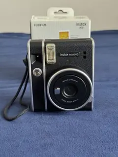 極美品 FUJIFILM instax mini 40 ブラック 元箱