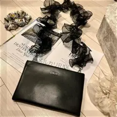 【新品未使用】激レア✧入手困難 DIOR PU クラッチ ショルダー ポーチのサムネイル