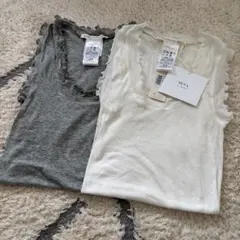 イエナラブークル　シームレスベーシック Flounce タンクトップ