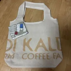 カルディ　食品福袋2026 のトートバッグ ともへじ 手ぬぐいエコバッグ