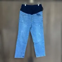 マタニティ　デニム　L
