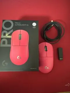Logitech G PRO X SUPERLIGHT 2c マゼンタ