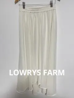 ローリーズファーム　チュールスカート　ホワイト　F