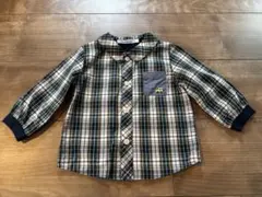 familiar チェック柄シャツ 80