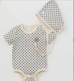 cottoli ロンパース　ネイビー　70