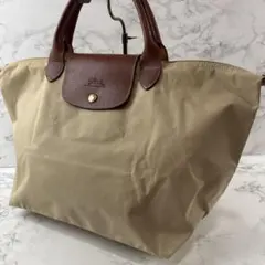 極美品◎ロンシャン 2605 サイズS カーキ ベージュ - メルカリ