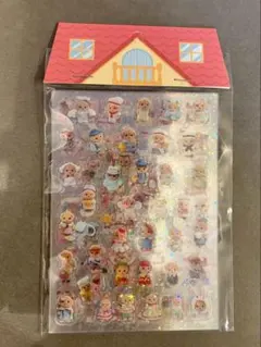 シルバニアファミリー　ホログラム　キラキラ　シール　8柄