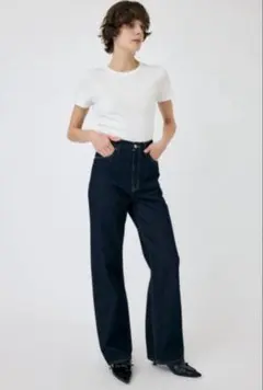 MOUSSY TENCEL(TM) ストレートデニム ワンウォッシュ 26インチ - メルカリ