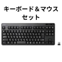 USB無線接続 キーボードとマウスセット　ELECOM