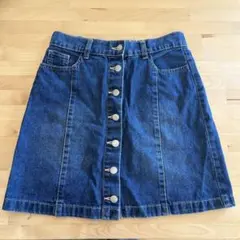 デニムスカート　タイト　Lサイズ