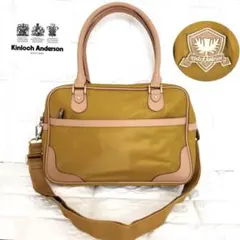 未使用✨ 英国キンロックアンダーソン　2wayバック　ショルダー付