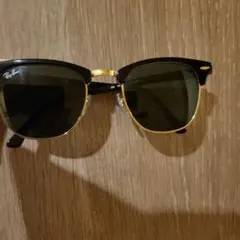 Ray-Ban RB3016 clubmaster サングラス ブラックゴールド