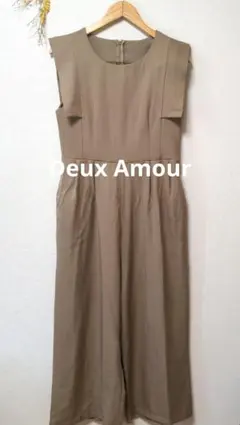 Deux Amour ドゥーザムール オールインワン 無地 キレイめ