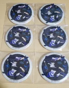 ブルーロック ナイトサッカー 缶バッジ グリッター 烏旅人 6点