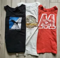 子供Tシャツ&タンクトップ　3点セット