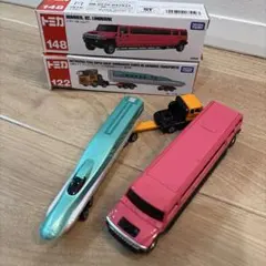 トミカ No.122 三菱ふそう スーパーグレート H5系新幹線はやぶさ輸送車