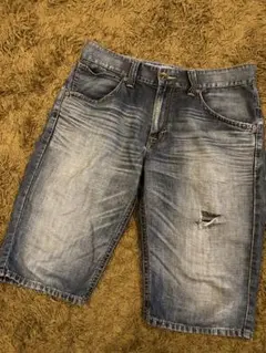 エドウィン　デニムハーフパンツ32インチ