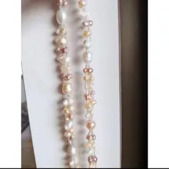 【未使用】本真珠ロングネックレス