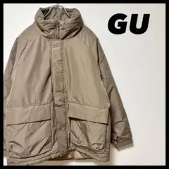 GU ヒートパデットスタンドカラーブルゾン 42