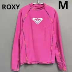 ROXY ラッシュガード アンダーシャツ　ウェア　サーフィン　ピンク 長袖 M