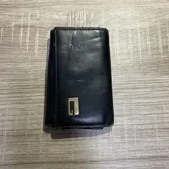 GUCCI グッチ レザー キーケース ブラック 黒 C15