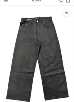 goar.archive STRAPPED OIL FLARE PANTS S - メルカリ