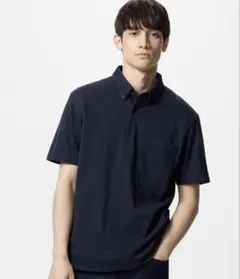 エアリズムカノコポロシャツ/ボタンダウン　3XL