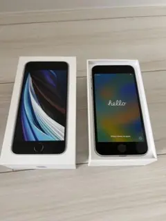 【美品】iPhone SE 第2世代 64GB ホワイトSIMフリー　付属品完備