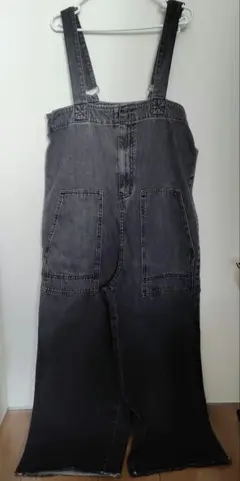 サロペット　ブラックデニムのサムネイル