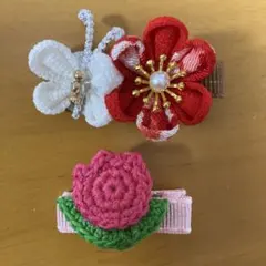 No.5 ベビーヘアクリップ