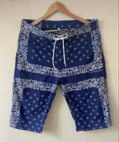 BEDWIN ペイズリー ショートパンツ ベドウィン バンダナ サーフショーツのサムネイル
