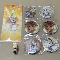 m*a様 VOCALOID ボーカロイド 鏡音リン 缶バッジ キーホルダー 8点