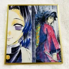 鬼滅の刃 WEBSHOPくじ アクリル色紙 冨岡義勇 胡蝶しのぶ - メルカリ