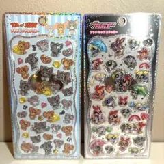 トムとジェリー＆パワーパフガールズ シールセット