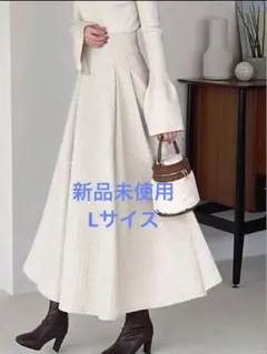 GRL ふくれジャガードフレアスカート　ta099 新品未使用