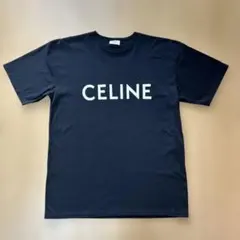 高*沢様 CELINE ロゴプリント Tシャツ ブルー - メルカリ