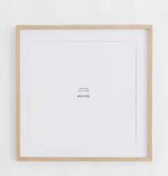 廃盤レア　H&M Home 木製フレーム アートフレーム　フォト　50✖️50