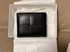 【美品】BOTTEGA VENETA ボッテガヴェネタ カセット 二つ折り財布のサムネイル