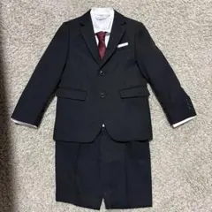 120cm キッズフォーマルスーツ４点セット
