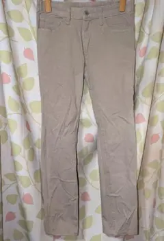 UNIQLO ユニクロ ベージュ ストレッチ スキニー レディース Mカジュアル