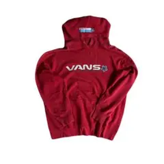 90s vans red hoodie sk8 street